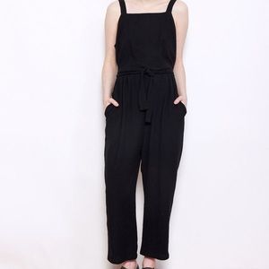 Loup Abby Black Jumpsuit